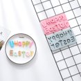 thumbnail image 2 of Moldes para fondant YONGSHENG utensilios para hornear letras de Pascua feliz, 2 of 5