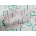 thumbnail image 4 of oneOone Cotton Cambric Fabric Line Geometric Print Sewing Fabric BTY 56 Inch Wide, 4 of 4