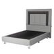 thumbnail image 3 of Box Base Cama Individual + Cabecera Bora Gris, 3 of 7