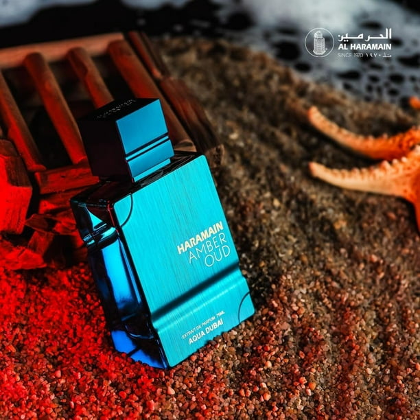 香水(男性用) Al Haramain Amber Oud Aqua Dubai 75ml Al Haramain Amber Oud Aqua Dubai Edition - Arabian Perfume for