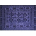 thumbnail image 1 of Ahgly Company Indoor Rectangle Persian Blue Traditional Area Rugs, 2' x 3', 1 of 4