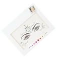 thumbnail image 3 of Khall Face Rhinestones Sticker,Glitter Eyes Face Rhinestones Sticker Festival Makeup Temporary Face Stickers Decorations, 3 of 8
