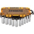 thumbnail image 1 of DEWALT DWMT73814 Tough Box SAE Drive Deep Socket Set, 1/2", 1 of 4