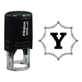 thumbnail image 1 of Printtoo Octagon Celtic Swirl Frame Alphabet Y Monogram Self Inking Rubber Stamp Office Stationary, 1 of 7