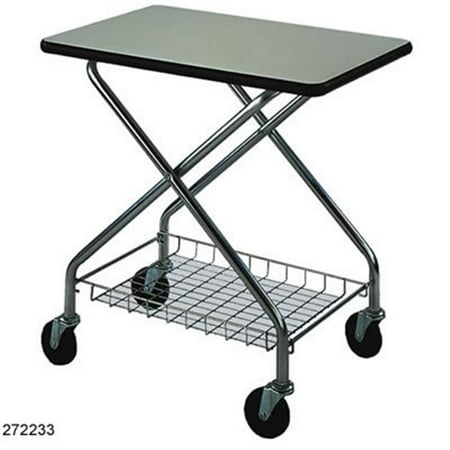 wesco industrial 272233 cart folding office table top cart folding office cart