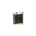 thumbnail image 2 of Signature Design by Ashley Casual Huey Vineyard 2 Drawer Nightstand, Black, 2 of 3