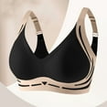 thumbnail image 2 of Ashirexll Bras for Women No Underwire, Push Up Bra, Plus Size Bra Wireless Printed Bralette, 2 of 4