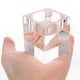 thumbnail image 4 of 4 portavelas de cristal transparente, cuadrados, para centro de mesa, decoración de bodas, cenas, fiestas, decoración del hogar, velas, 4 of 7