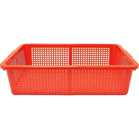TrueCraftware - Commercial Grade 18" X 13 3/4" Plastic Square Colander