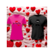thumbnail image 1 of Playera Duo Parejas Loco Por Ella 14 De Febrero San Valentin Color Fucsia Talla Grande Marca Emil SaEs, 1 of 4