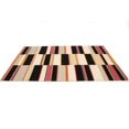thumbnail image 4 of Multicolored Stripes 5X8 Hand-Tufted Modern Rug, 4 of 11