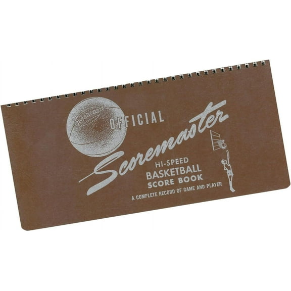 Scoremaster Hi-Speed Basketball Scorebook - 31 Games