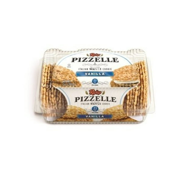 Reko Pizzelle Italian Waffle Cookie Vanilla 20oz (Kosher) Walmart
