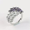 thumbnail image 2 of WBQF Elegant Women 925 Silver Plated Cubic Zircon Ring Jewelry Wedding Gift Sz 6-10-Style_10-8, 2 of 3