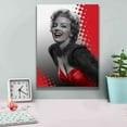 thumbnail image 4 of Epic Graffiti 'Marilyn Red Dots' by Chris Consani, Canvas Wall Art, 12"x16", 4 of 8