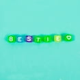 thumbnail image 3 of Hello Hobby Alphabet Cube Beads, Glitter, 3 of 5