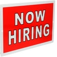 thumbnail image 4 of LOLIPPYY Now Hiring Sign for Business, Office, Restaurant - and Clear Hiring Notice Sign, 4 of 7