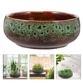 thumbnail image 3 of Pot Planter Ceramic Flower Bonsaibowl Succulent Water Flowerpot  Lily Garden Pots Decorative Planting Hydroponic, 3 of 6