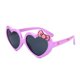 thumbnail image 2 of Gafas de sol polarizadas de goma suave para niños con montura flexible en forma de corazón y protección para niños y niñas de 3 a 10 años Rojo Verde, 2 of 5