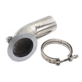 thumbnail image 4 of Codo De Tubo De Bajada De Escape Turbo 90 Grados Y Abrazadera De Brida De Banda En V Hy35 HX He351 Sunnimix Bajante de escape turbo, 4 of 8