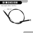 thumbnail image 5 of Unique Bargains Shifter Cable Gear Selector Shift Cable UTV Trans Shifter Cable for Polaris for Ranger 500 2009 4x4 EFI, 5 of 7