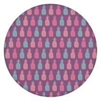 Round Picnic Table Cloth 100% Waterproof & Oil Proof, Elastic Fitted Table Cover for 36"-44" Round Tables, for Dining, Camping, Outdoor