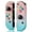 Pink and Blue, variant on Switch Controller for Nintendo Switch,Wireless Controllers Replacement for Switch/Lite/OLED Support Double Vibration/Wake-Up/Screenshot/Motion