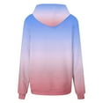 thumbnail image 5 of Kiijoy Big Girls Gradient Hoodie Casual Pullover Hooded Sweatshirt for Kids, Sizes 7-8, 5 of 6