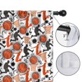 thumbnail image 4 of Blackout Kids Curtains,Orange Basketball Players Pattern Childrens Insulated Curtains Set Of 2,Bedroom Essentials,Toddler Room Decor 52"x63", 4 of 5