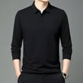thumbnail image 5 of Men's Long Sleeve Plaid Polo Shirt- 9 Colors, 5 of 10