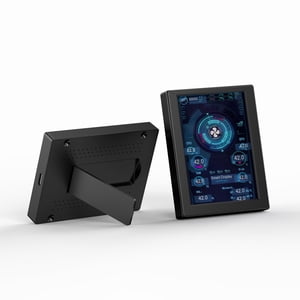 Moniteur informatique Temp 3.5 1 cm IPS Type C Éditeur de thème rotatif sans gradation CPU Moniteur de données pour le châssis de bureau