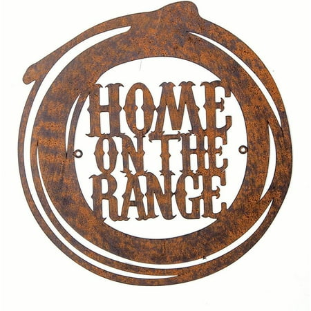 Home On The Range  Metal Wall  Decor  S 2 Walmart com