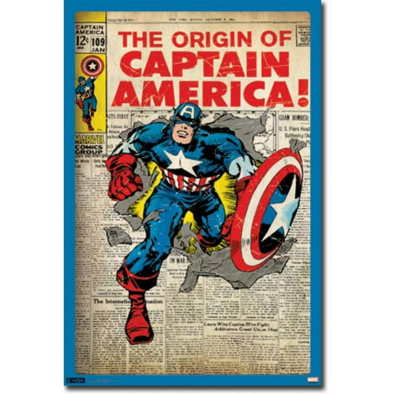 Captain America - The Origin Poster (24 x 36)