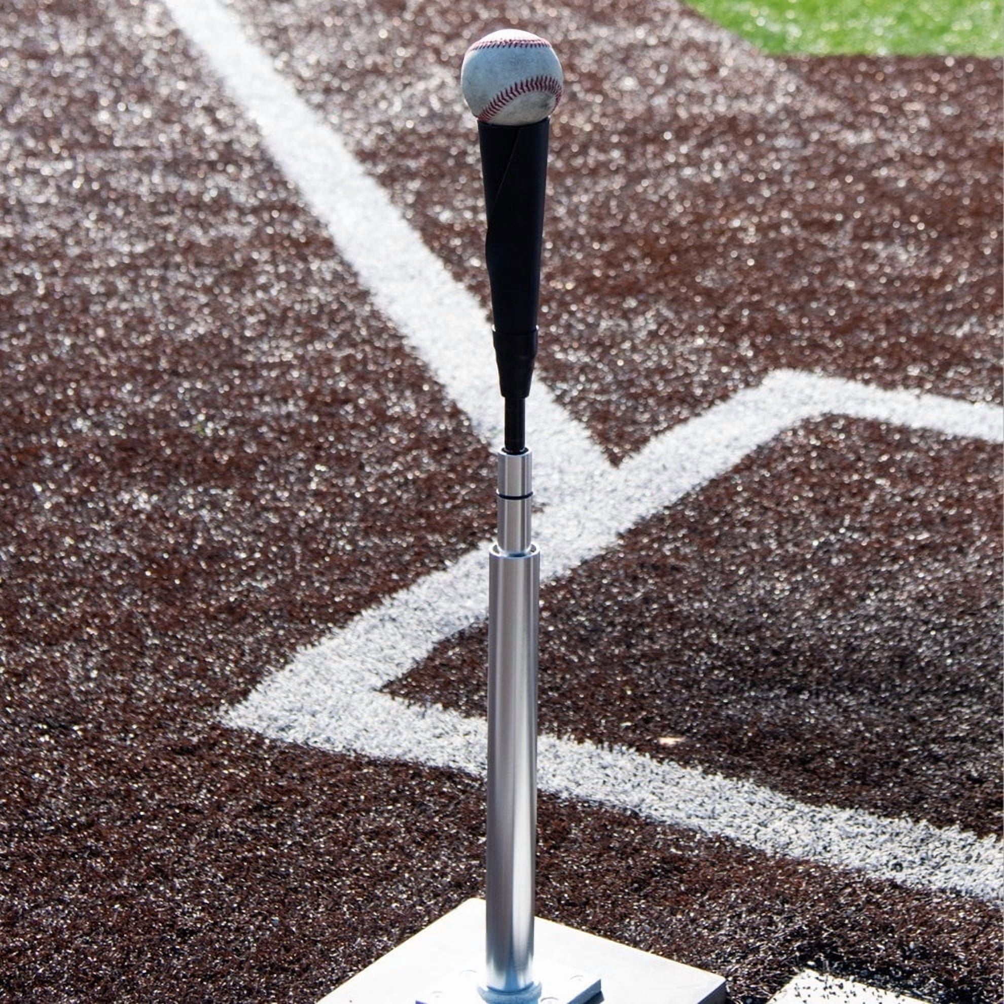 Web Flex Adjustable Batting Tee for Baseball & Softball – Flexible Rubber Top, Telescoping Stem & Hitting Trainer