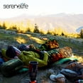 thumbnail image 6 of SereneLife SLSBCA - Double Sleeping Bag with Two Pillows- Lightweight & Waterproof Sleeping Bag for Adults or Teens, For Camping, Backpacking or Hiking, Includes Carrying Bag (Camouflage), 6 of 8