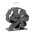 thumbnail image 1 of Ventilador de chimenea SF117T Mini ventilador de alúmina de 6 aspas con energía térmica, 1 of 5