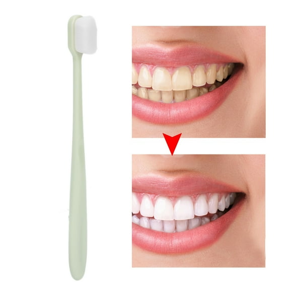 Cepillo De Dientes Extra , Blanqueamiento, Limpieza De Dientes Para Adultos, Niños, Dientes Sensibles, Ergonómico, Alta Densidad, Ligero, Plástico Apto Para Viajes