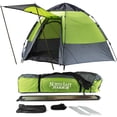 thumbnail image 1 of KNOX Instant Tent for Camping Easy Set Up, Easy Pop Up Beach Tent - Spacious Family Tent Pop Up Camping Tent Easy Setup - Portable Instant Tent 4 Person to 5 Person Automatic Tent with Carry Bag, 1 of 9