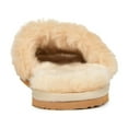 thumbnail image 3 of Journee Womens Dawn Comfort Insole Slip On Slide Open Toe Slippers, 3 of 8