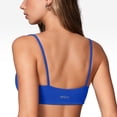 thumbnail image 2 of Top deportivo INGIA con escote cuadrado, con relleno y sin varillas, color royal, talla S, 2 of 5