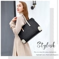 thumbnail image 5 of YNIQUE Satchel Purses and Handbags for Women Shoulder Tote Bags Wallets, 5 of 9