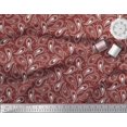 thumbnail image 2 of Soimoi Viscose Chiffon Fabric Dot & Paisley Print Fabric by The Yard 42 Inch Wide, 2 of 4