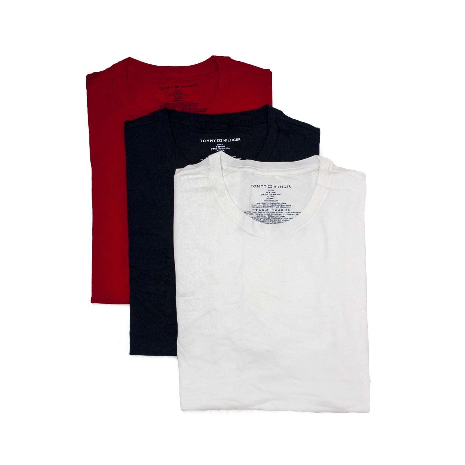 tommy hilfiger 3 pack crew neck