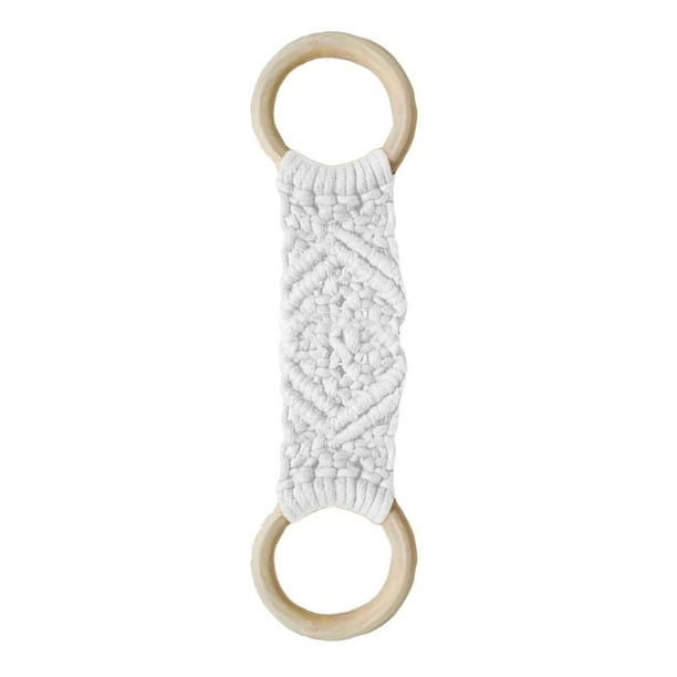 Toallero de cocina colgante Toallero de cocina de ganchillo decorativo estilo bohemio Toallero de cocina Toallero circular Adecuado para cocina, baño y aseo