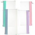 thumbnail image 6 of HONMEET  Frosted Transparent Reusable Budget Envelope Wallet Multi 4pcs Cash Storage, 6 of 8