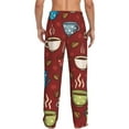 thumbnail image 3 of Fotbe Men'S Coffee Cupsclassic Pajama Pants With Elastic Waist And Drawstring Pockets，Pajama Pants Mens Lounge Pants Super Soft, 3 of 9