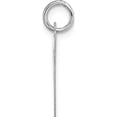 thumbnail image 3 of 14K White Gold Large Script Letter T Initial Charm Made In United States yc663t, 3 of 6