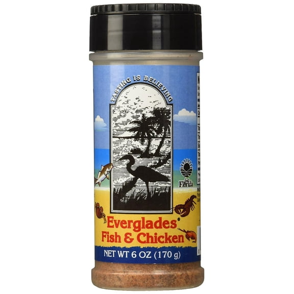 Everglades Seasonings, Seasoning Fish and Chicken, Fowl 6 oz
