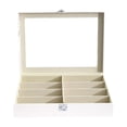 thumbnail image 3 of Caja para gafas Salvador con tapa de cristal de almacenamiento para decoración y viajes, 3 of 9