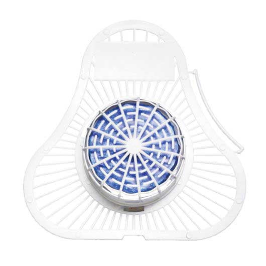 Tolco Urinal Screen with Green Apple Block -- 12 per case